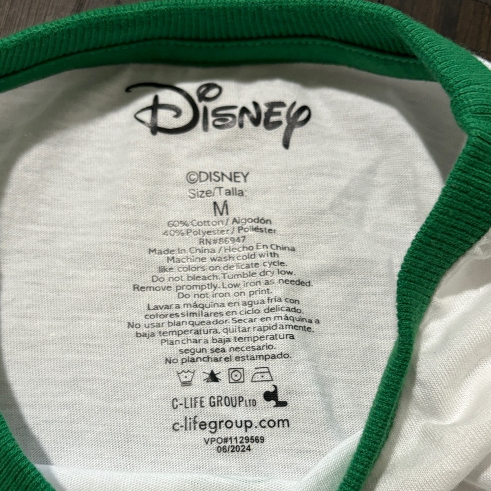 Disney Green & White Mickey Tennis Club Tee and Two-Tone Shorts - Picture 4 of 4